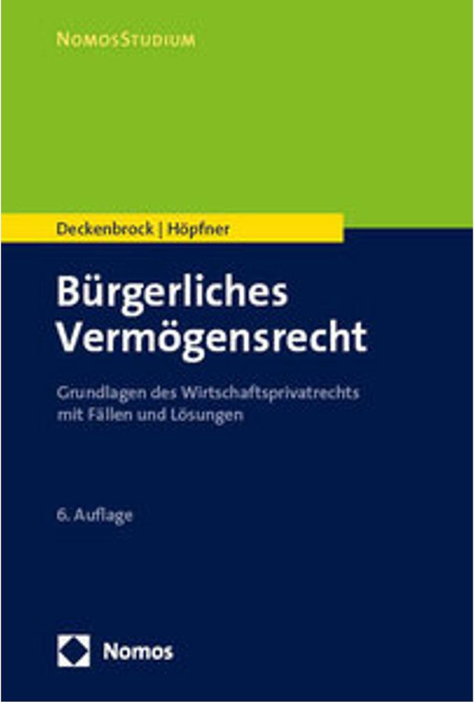 Bürgerliches Vermögensrecht