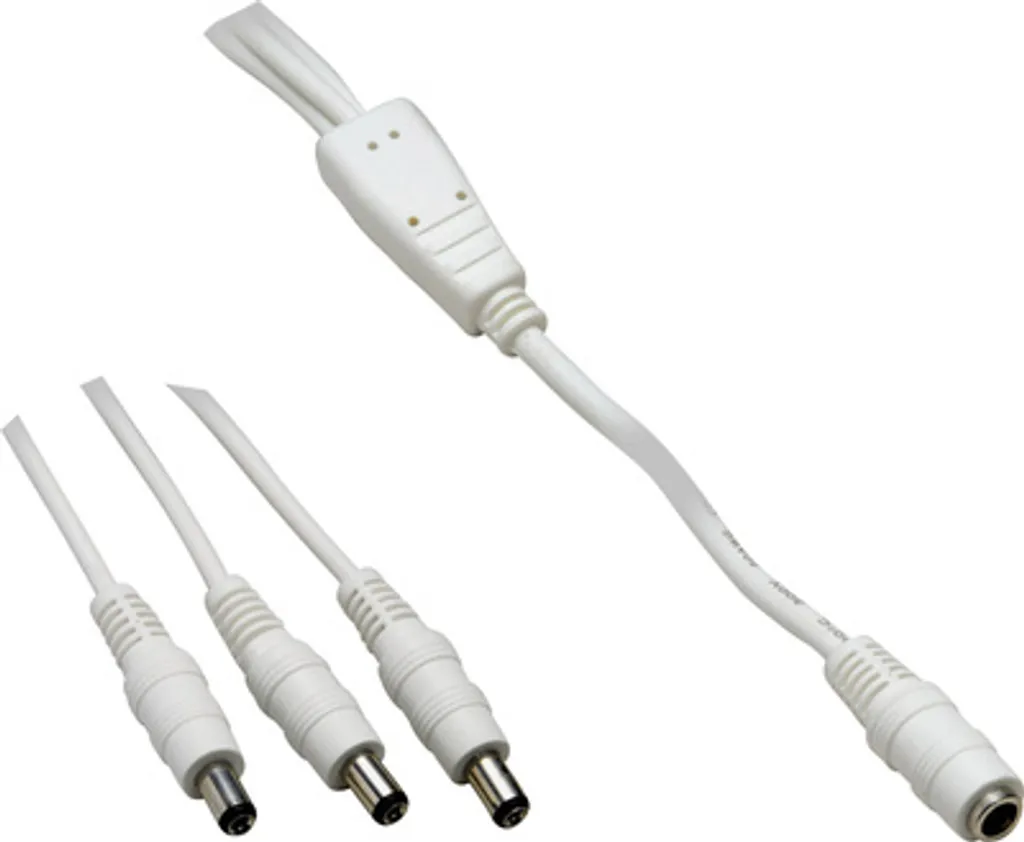 VOLTCRAFT 072981C Câble Basse Tension 5.5/2.1mm Femelle Mâle de 35cm