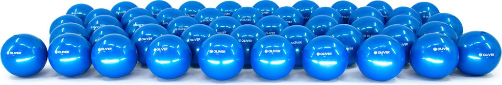 Oliver Gewichtsbälle 1,0 kg, 24 Paar - blau