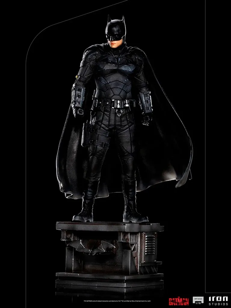 Batman Statue 1/10 Iron Studios - Design Tactique et Finition à la Main