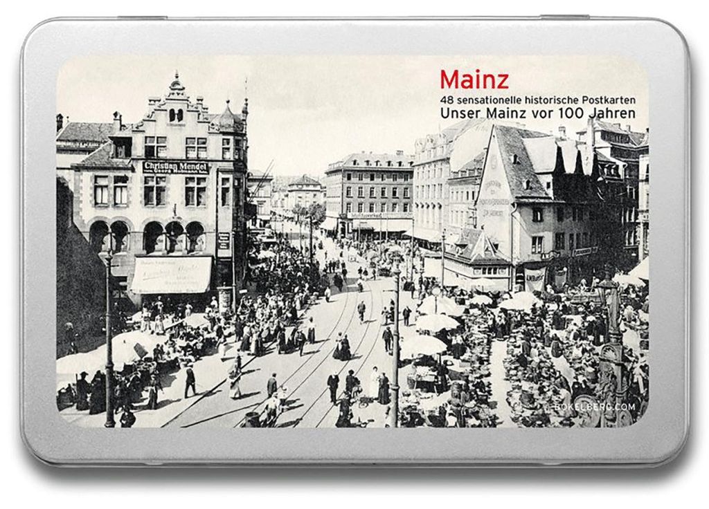 Mainz 48 sensationelle historische Postkarten: Unser Mainz Zdjęcie produktu 