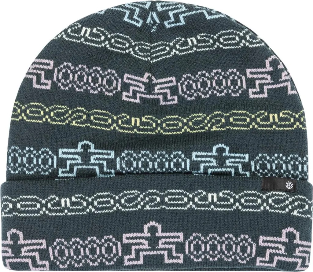 Berretto Element Mid Icon Beanie Jacquard 4 Wheels For Unity B