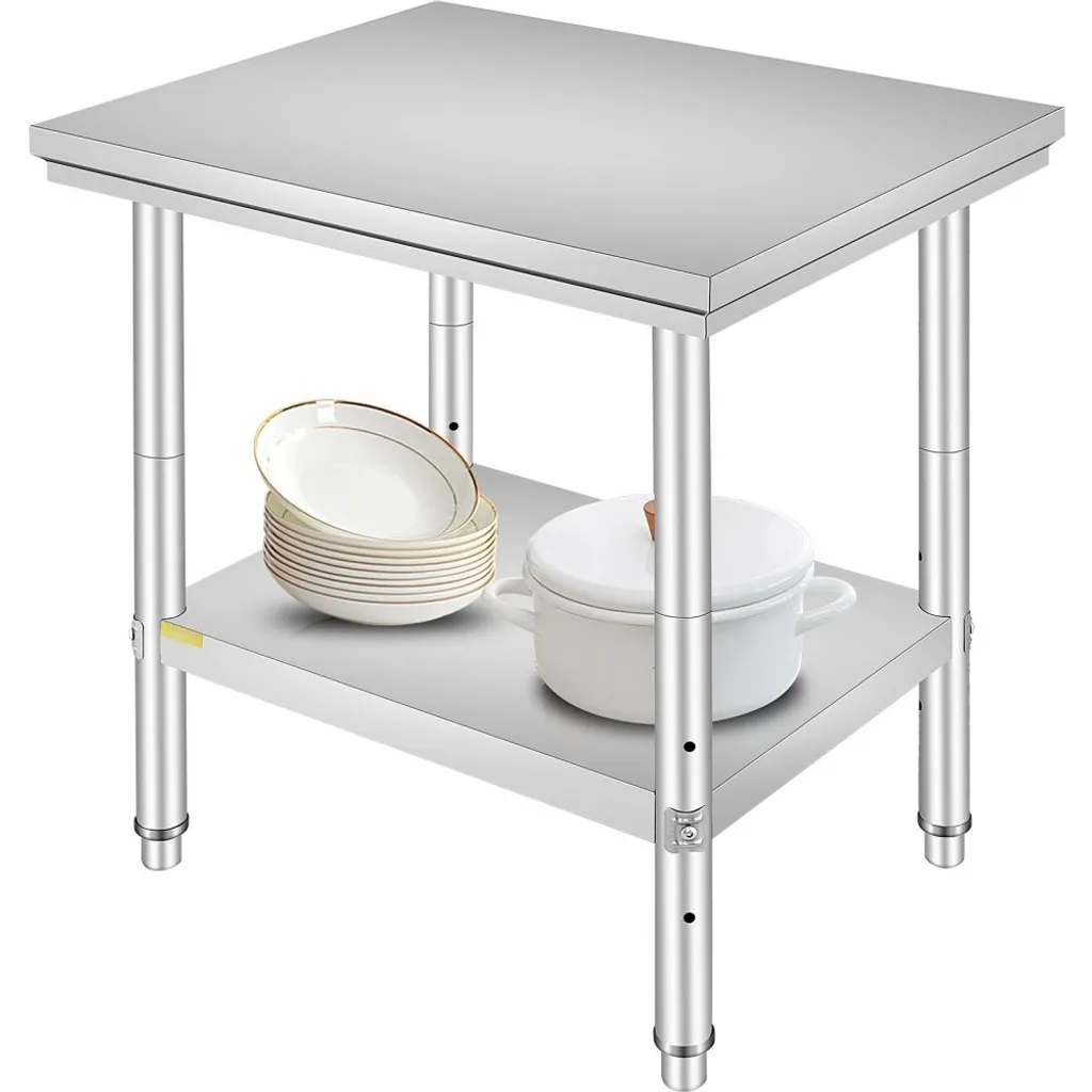 Table inox multifonction 760x600 mm - Finis les plans de travail usés