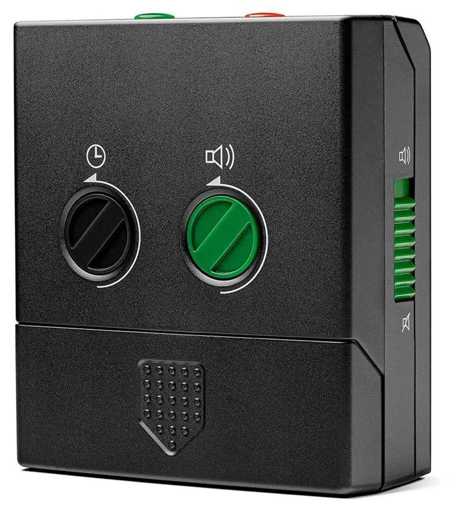 Braun BC05B Réveil Quartz Analogique Noir Classique Haute Précision