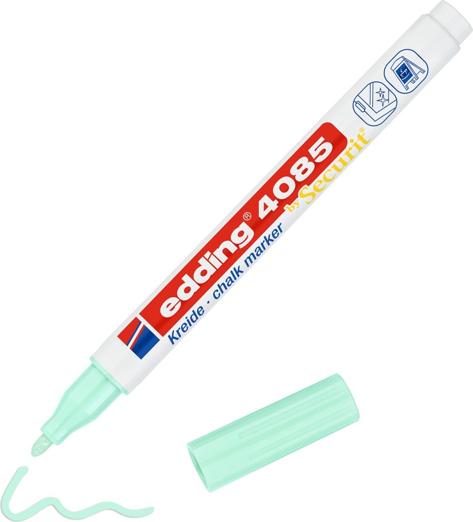 Edding - Chalkstift Edding 4085 um 1-2 mm Pastellgrün | 10 Stück