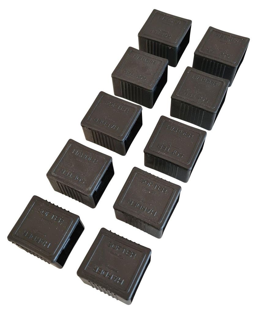 Coemo Härtegradschieber 20x25 mm Set 10 Stk für Lattenrost Produktbild 