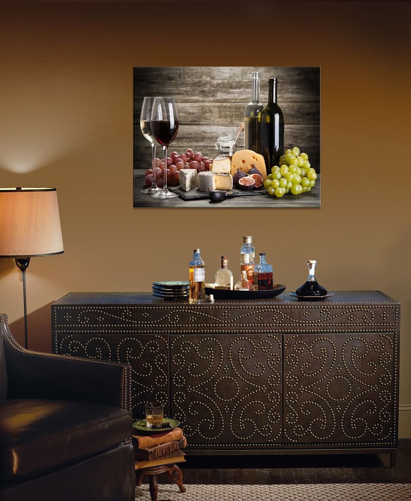 Leinwand Bild fert gerahmt Küche Esszimmer Bild 80 x 60 cm Produktbild 3