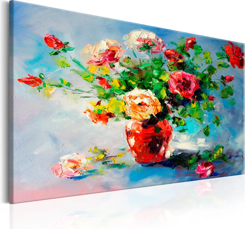 Stampa su Tela 120x80 cm Rose b-B-0116-b-a | Artigianato Digitale