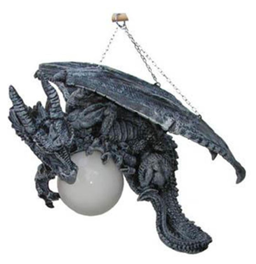 Drachen Deko Figur Statue Skulptur 34 cm Figuren Statuen Skulpturen Neu N64