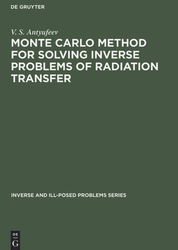 Monte Carlo Method for Solving Inverse Problems of Radiation Transfer