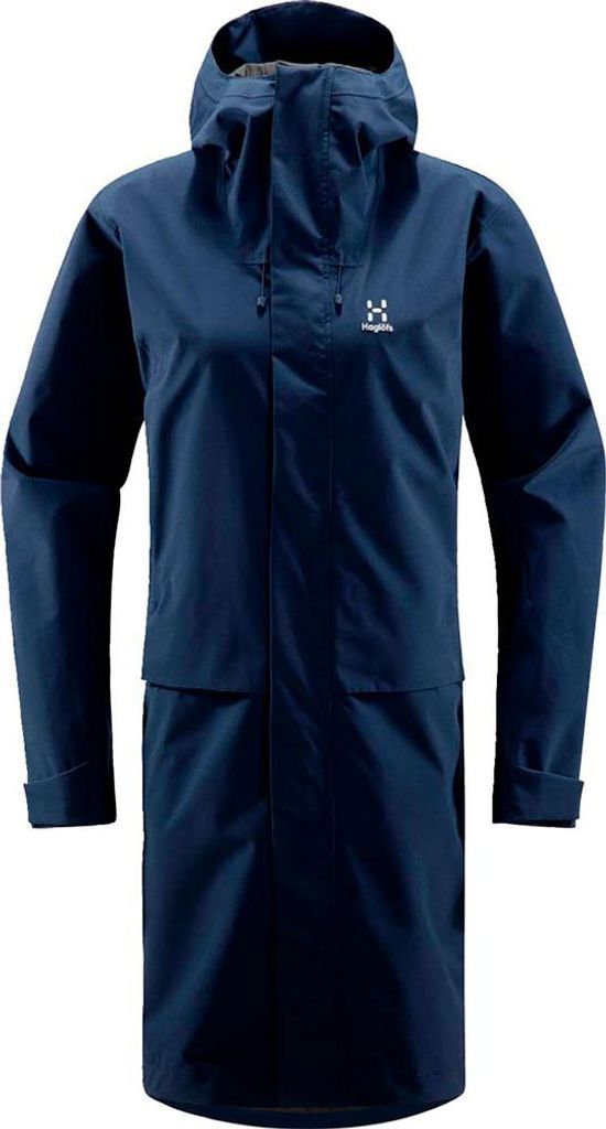 Haglofs Aria Proof Parka Blau S Frau Blau S