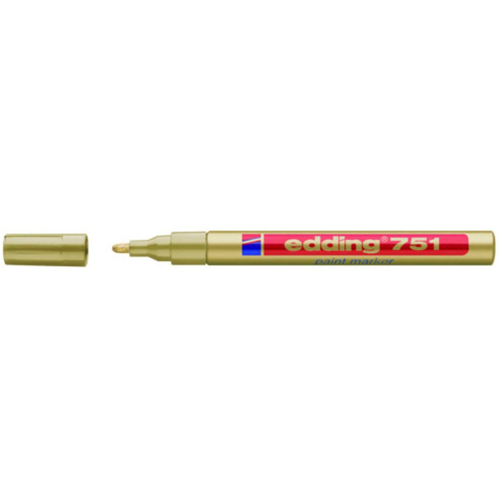 EDDING lesklá farba 751 zlatá 4-751-1-1053 Obrázok produktu 
