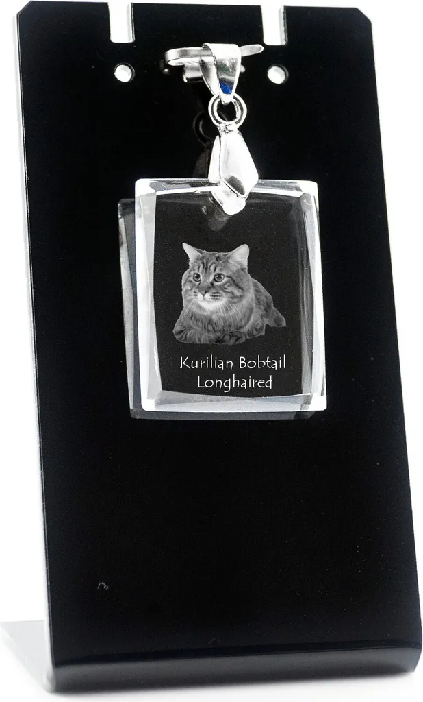 Art-Dog Ciondolo Kurilský Bobtail - Cristallo da Collezione
