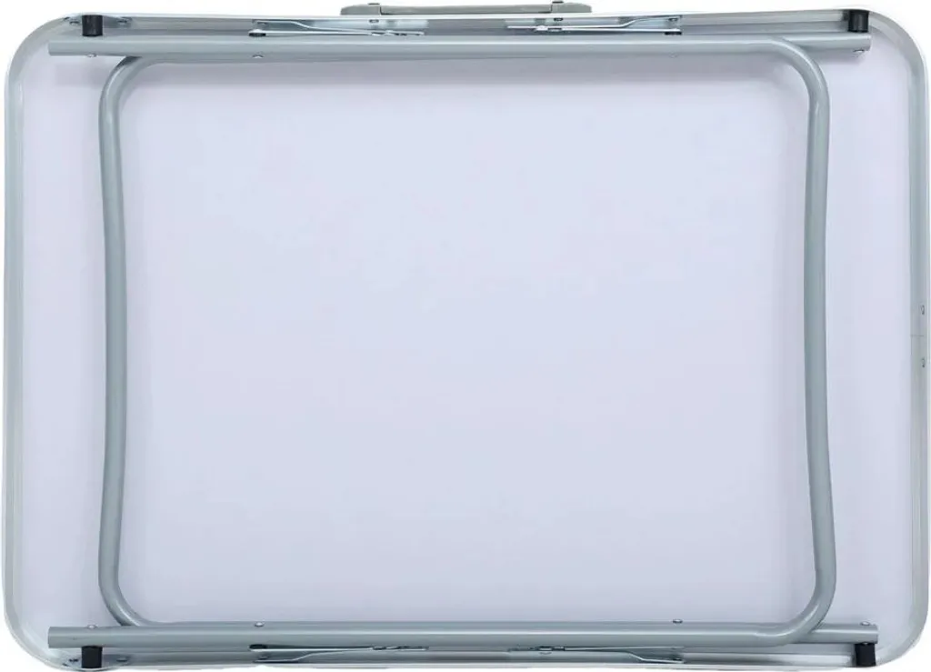 Table camping ZAVAR marron légère et compacte avec plateau solide