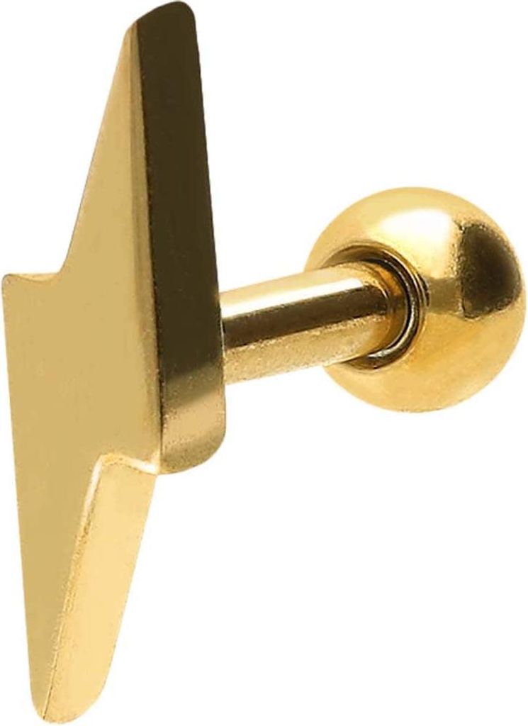 Ohrpiercing Chirurgenstahl Ohrpiercing BLITZ