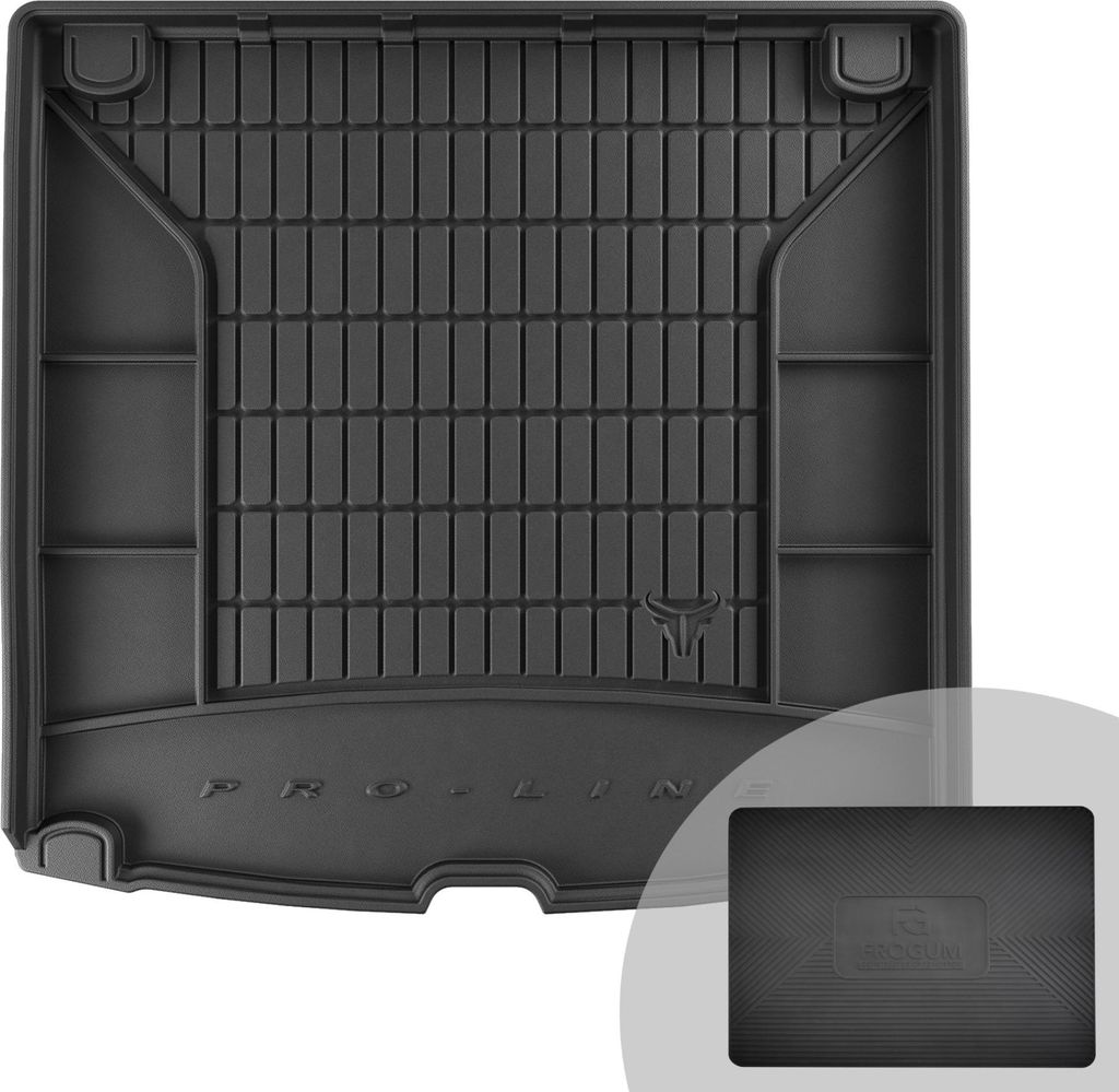 FROGUM ProLine 3D Gummimatte Exklusive Auto Kofferraummatte Kofferraumwanne für BMW Seria 5 E61 2003-2010