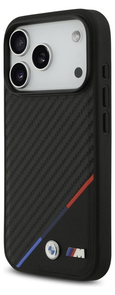 BMW Handyhülle Case Leder Tricolor Schwarz Magsafe Kompatibel Iphone 14 Pro S0y550gx