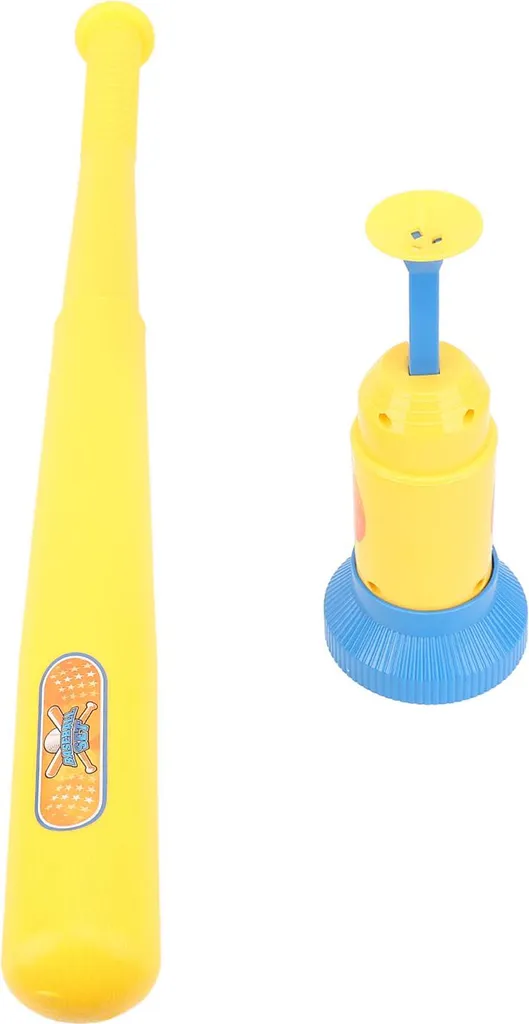 Set Baseball Gioco Esterno Bambini - Mazza con 3 Palle da Giardino