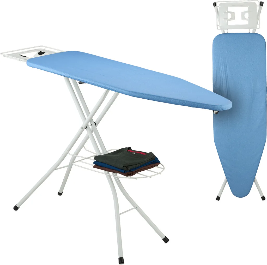 Stira in Metà Tempo con l'Asse Relaxdays Professional 120x38 cm