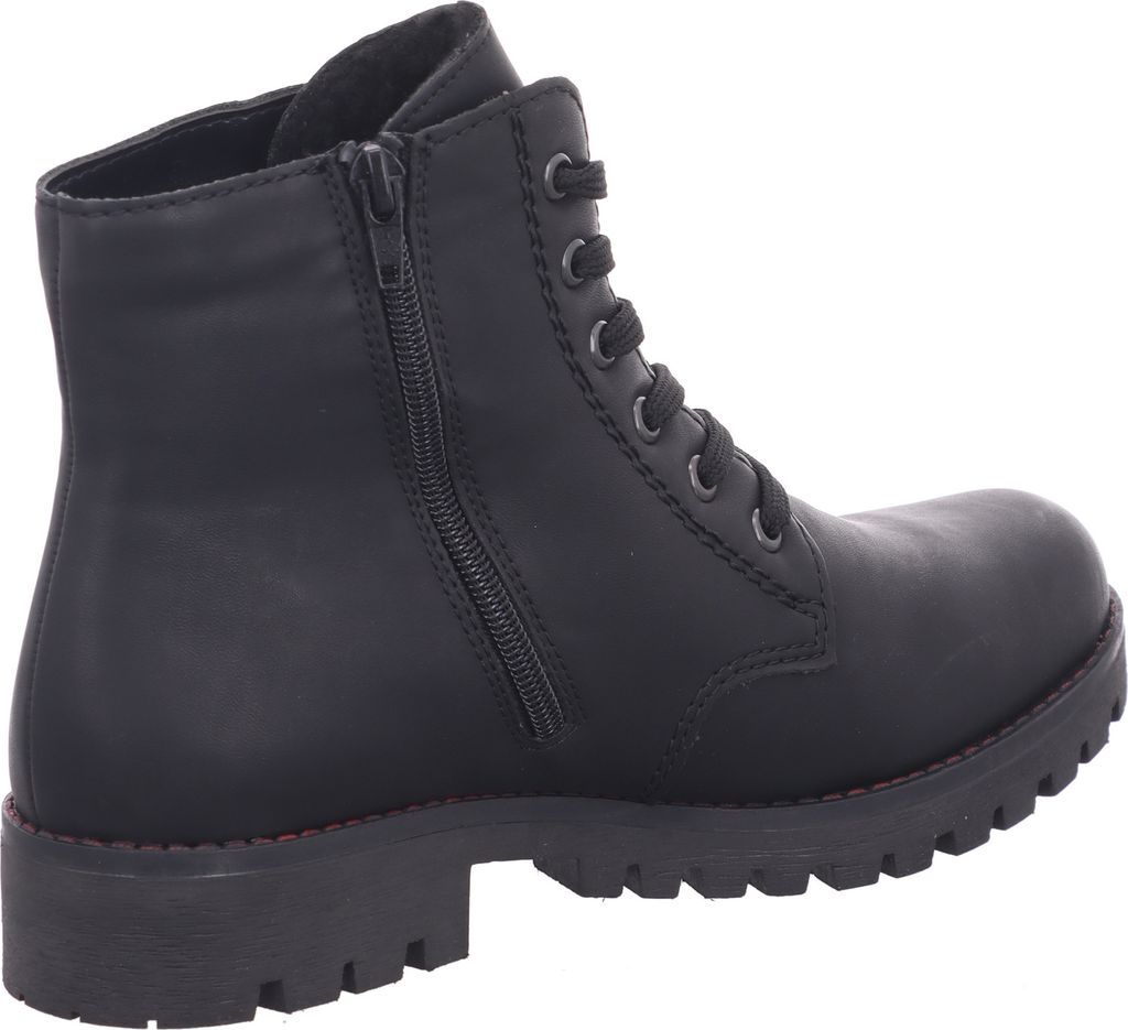 Rieker Schnürstiefel - Tiefschwarz Kunstleder Größe: 39 Produktbild 22
