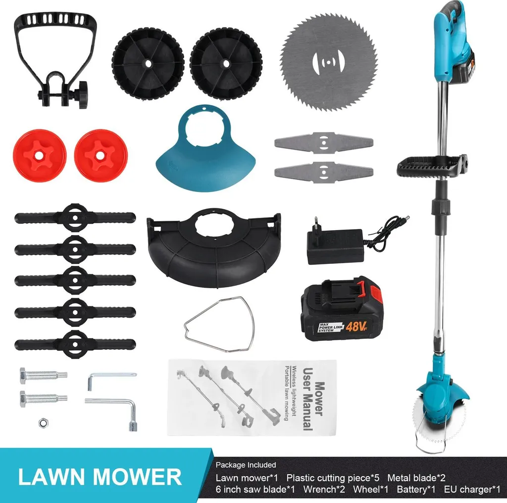 Coupe-bordures pour jardinage sans fil W6570EU Moteur Brushless 3 lames