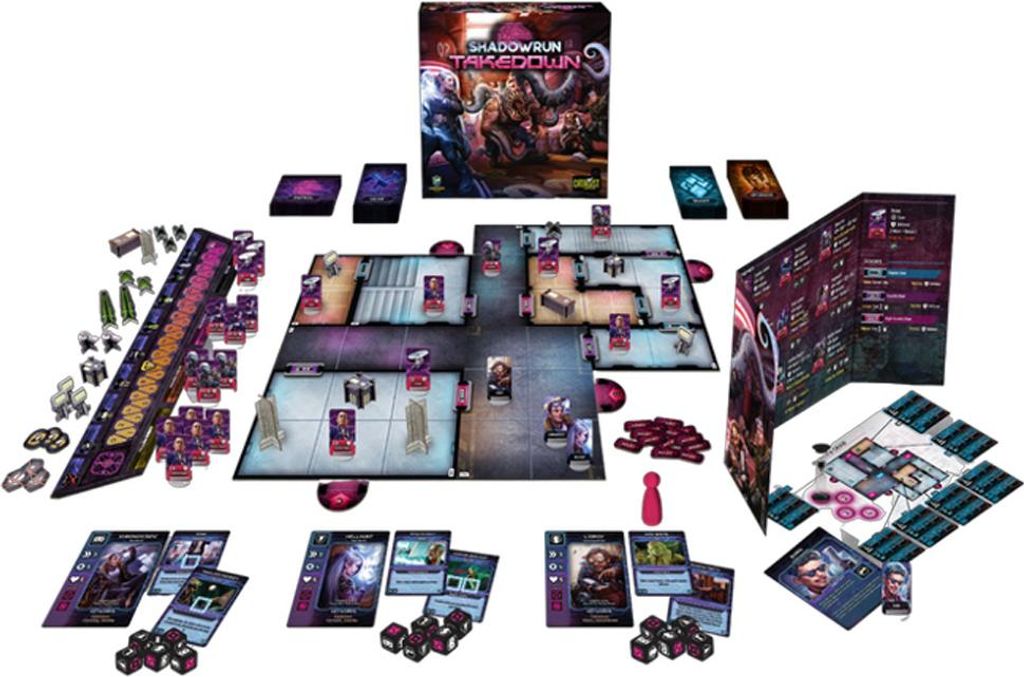 Shadowrun: Takedown - Gra Planszowa - Edycja ENG Zdjęcie produktu 
