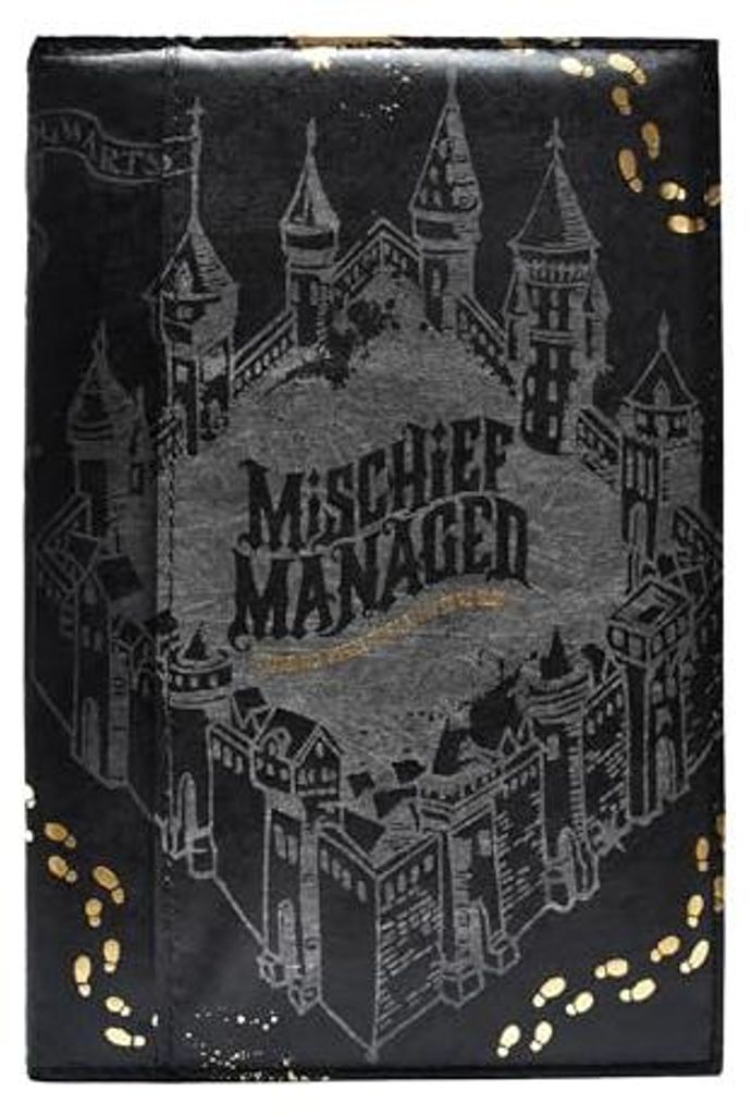 Harry Potter Notizbuch A5 Marauders Map magische Orte - Schulheft