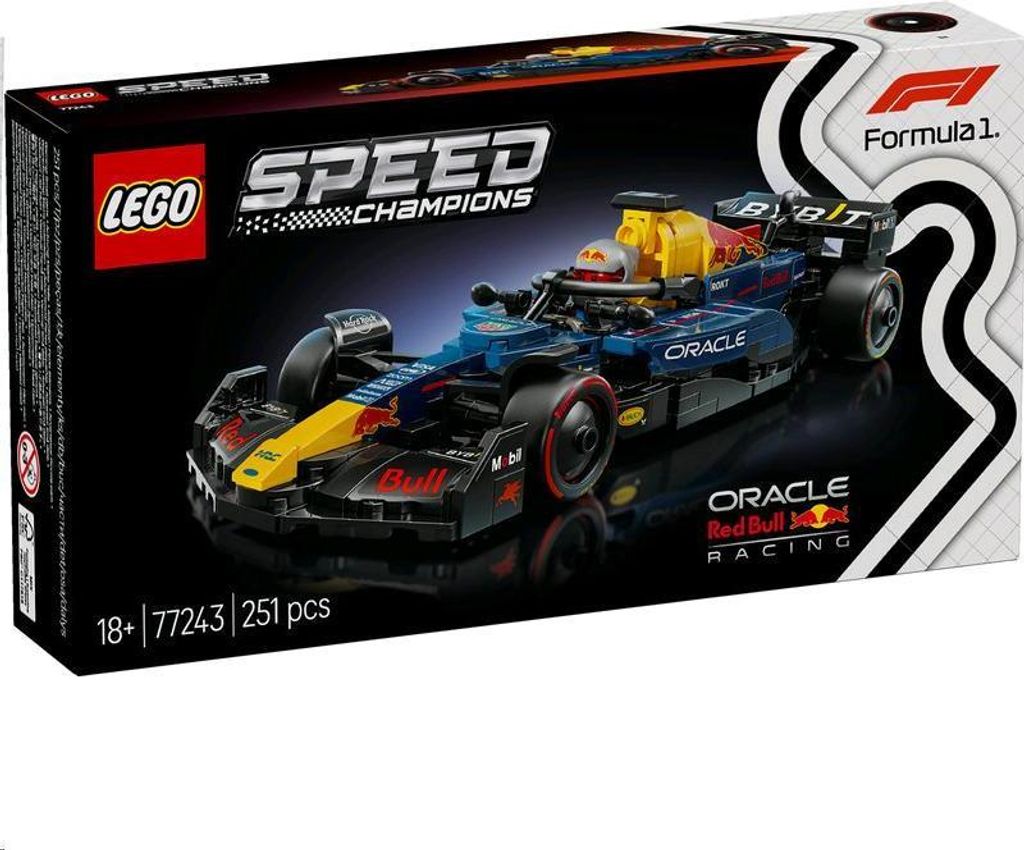 LEGO® Speed Champions 77243 Auto da corsa F1 Oracle Red Immagine del prodotto 