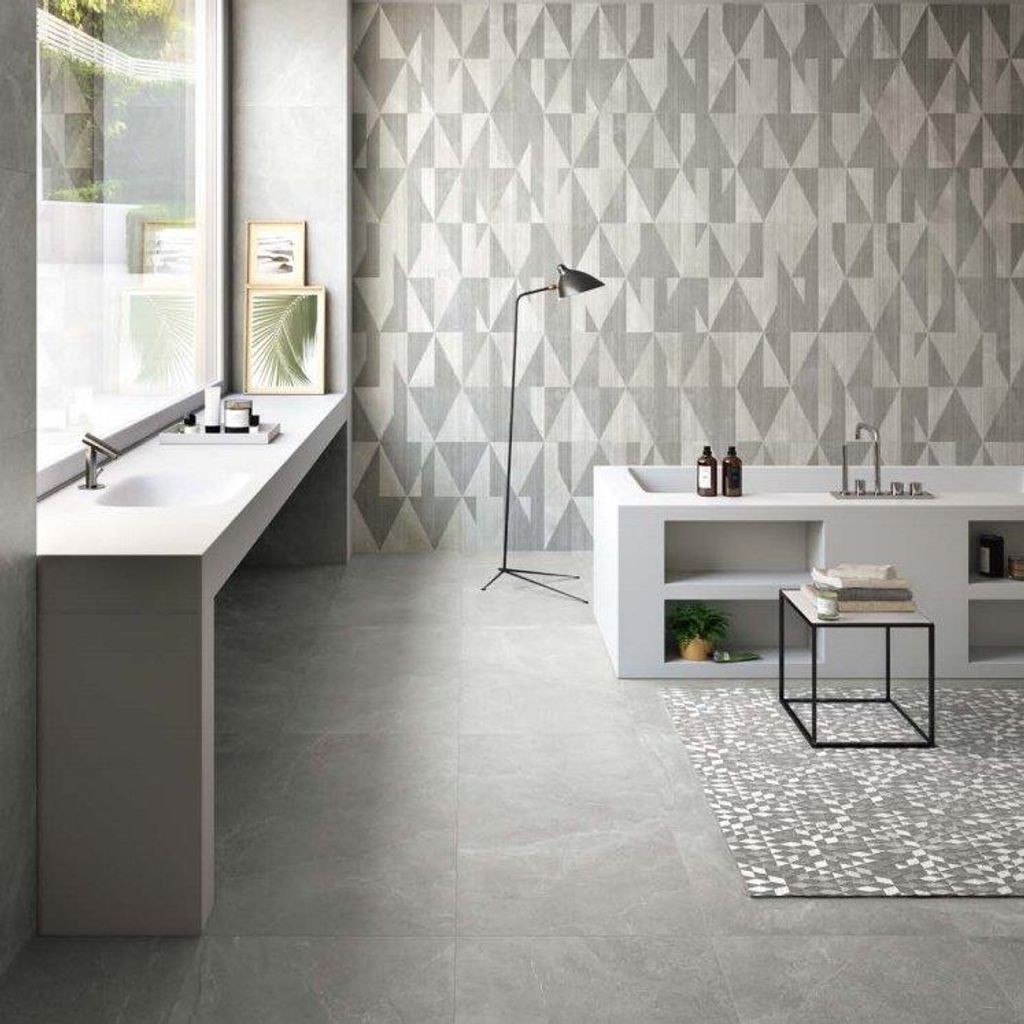 Fliesen Steinoptik Grau 80x80 cm CASA39 Provenza