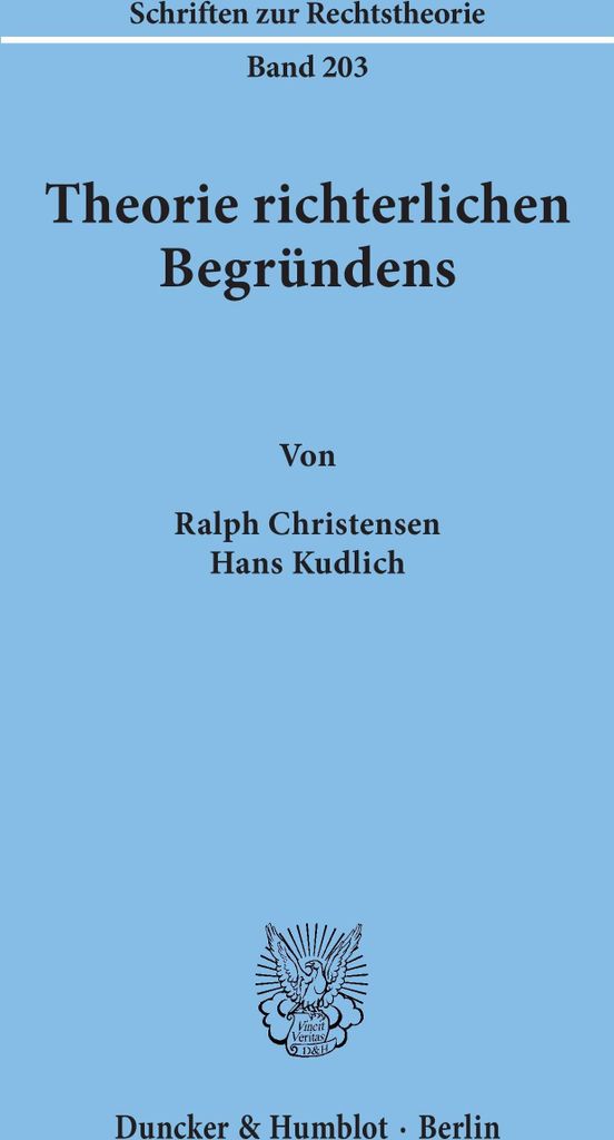 Theorie richterlichen Begründens