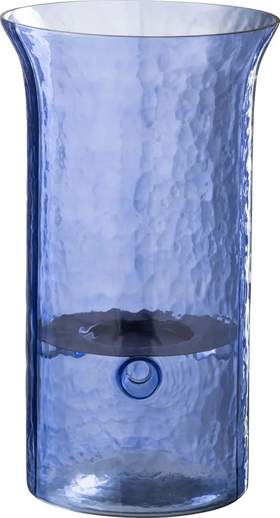 Photophore Bleu Large Tarifa J-Line pour Décoration de Table Mariage