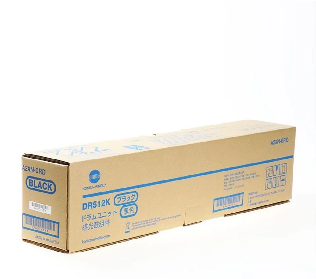 Tambour Noir DR512K A2XN0RD : Éliminez les Traces sur Konica Bizhub C224