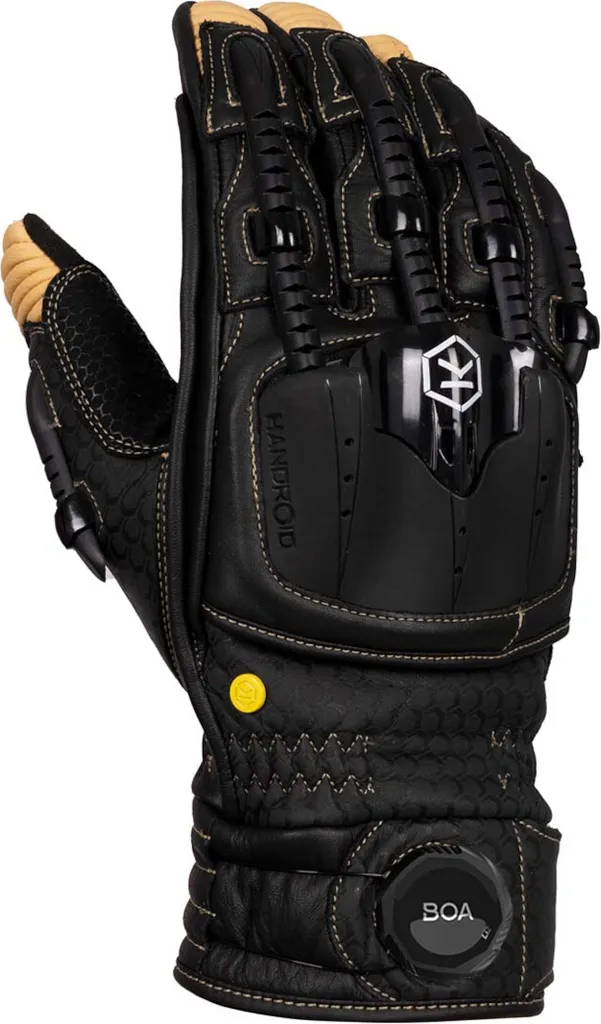 Gants de Moto Racing Knox Handroid POD MK5 avec Exosquelette en XL