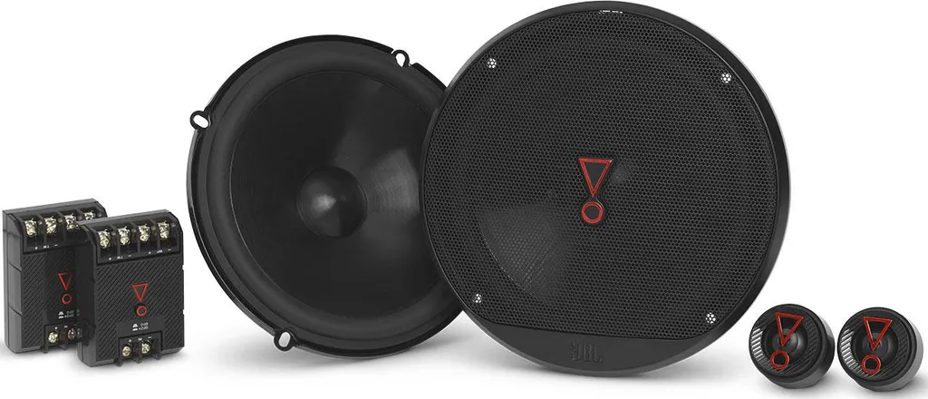 JBL Stage3 607C Kit 16.5cm 250W avec Son Haute Fidélité et Basses Profondes