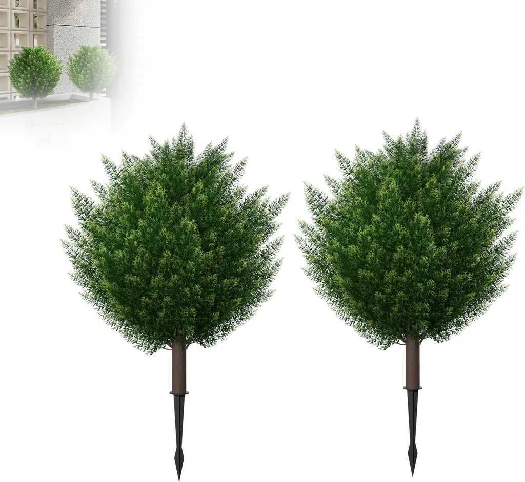 Plante Artificielle pour Balcon et Terrasse 72 cm XMTECH Durable