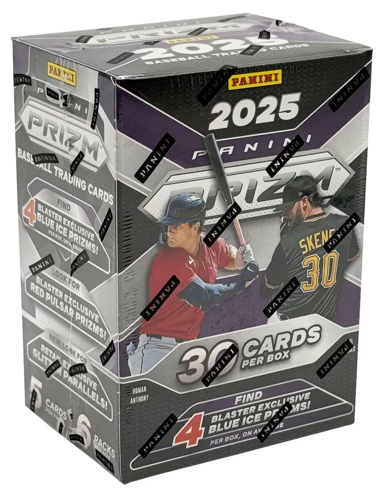 Panini Prizm Baseball 2025 Blaster avec Parallèles Exclusives Rose