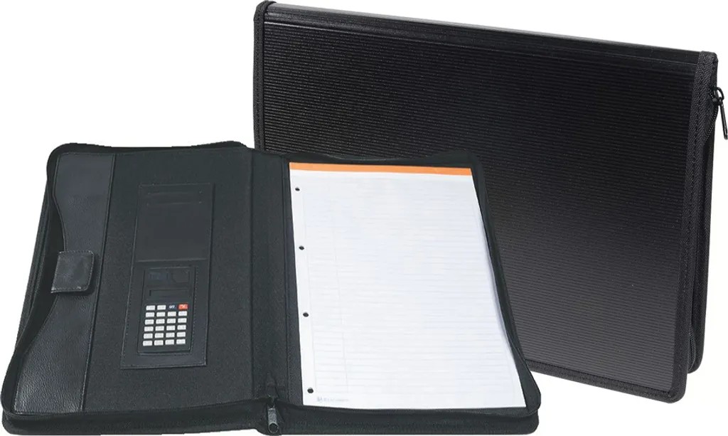 Porte-documents Exawallet Exacompta Noir pour Réunions et Conférences