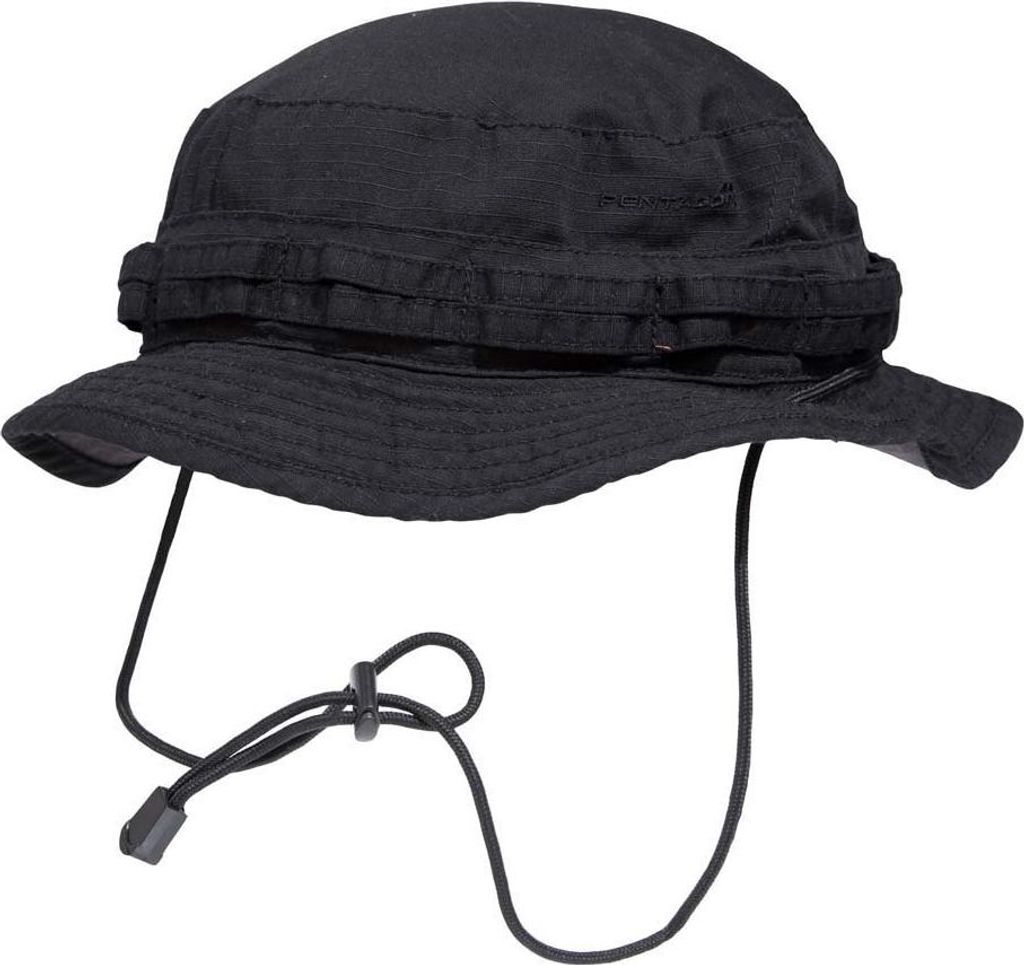 Pentagon Babylon Boonie Hut Schwarz 56-57 cm Mann Schwarz 56-57 cm