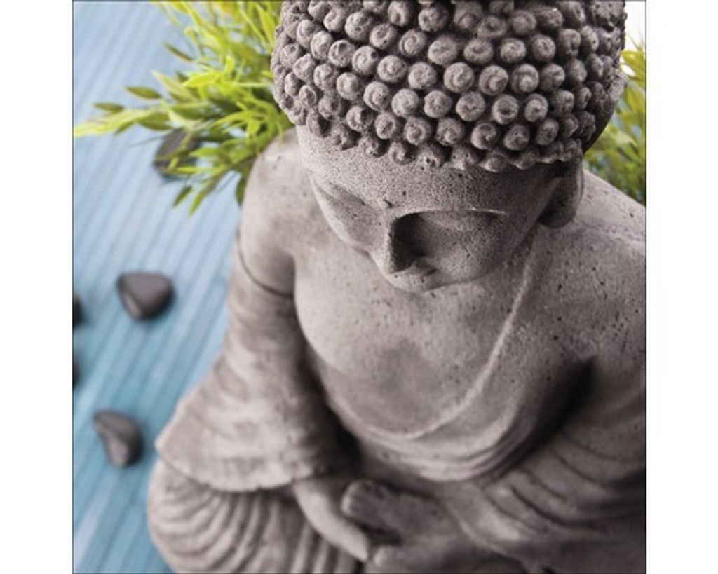 Glasbild Zen Garden I 50x50 cm