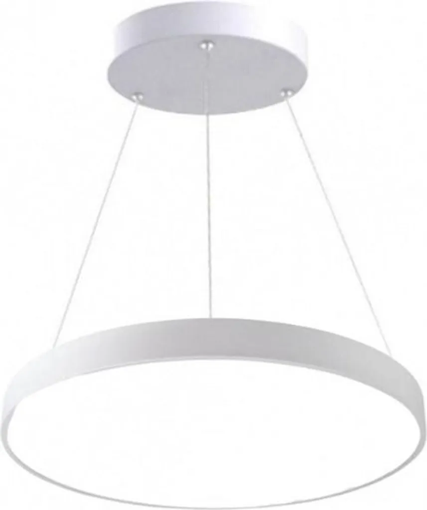 Plafonnier LED 54W 60cm : Éclairage Puissant Blanc Chaud anti-zones d'ombre
