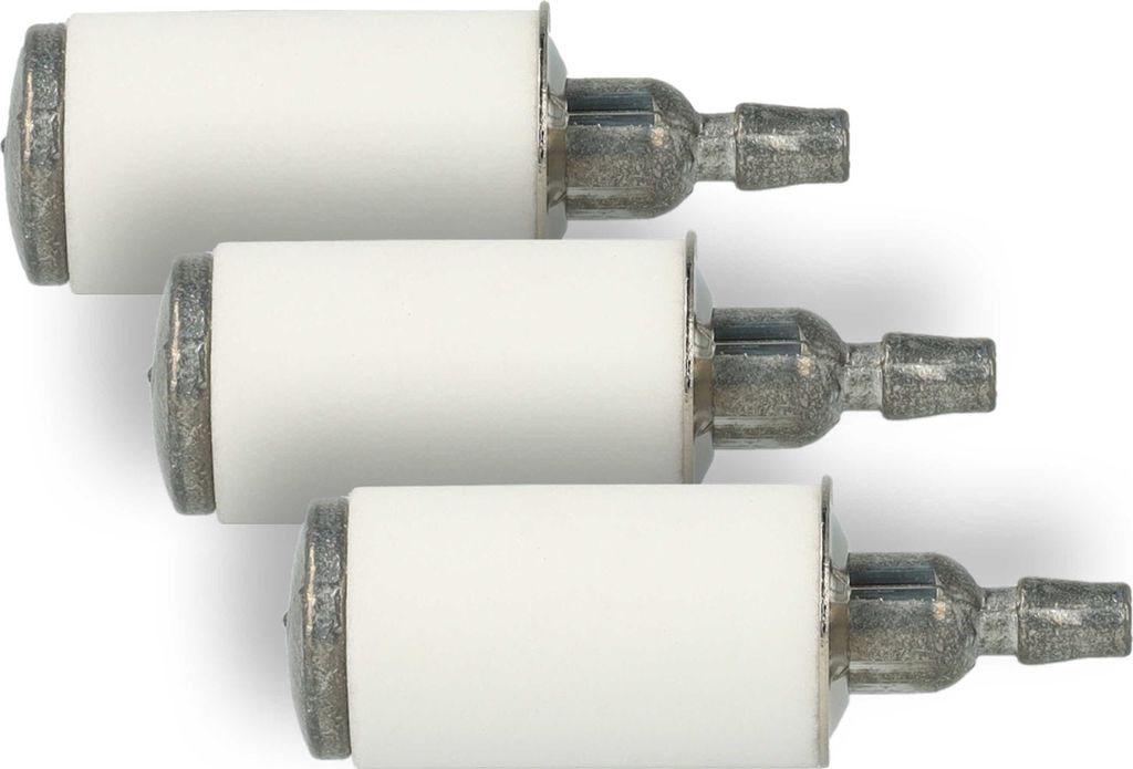 vhbw 3x Kraftstofffilter kompatibel mit Husqvarna VS2000BV, P325, SM210VS, PPB430VS Gartengeräte z.B. Motorsäge, Motorsense