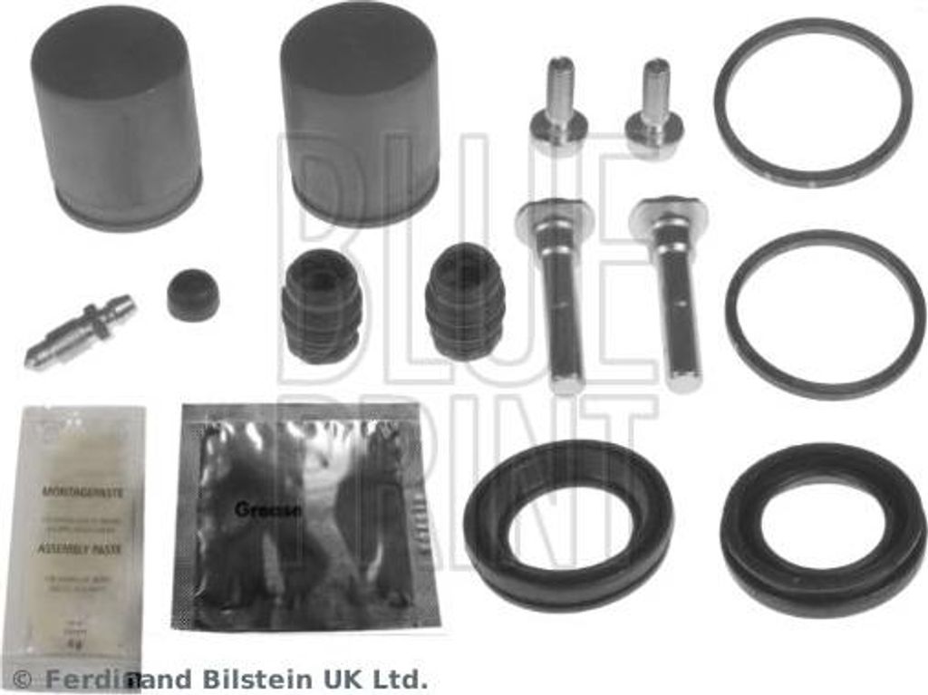 BLUE PRINT ADN148122 Reparatursatz, Bremssattel OE kompatibel mit Pick-up, Terrano