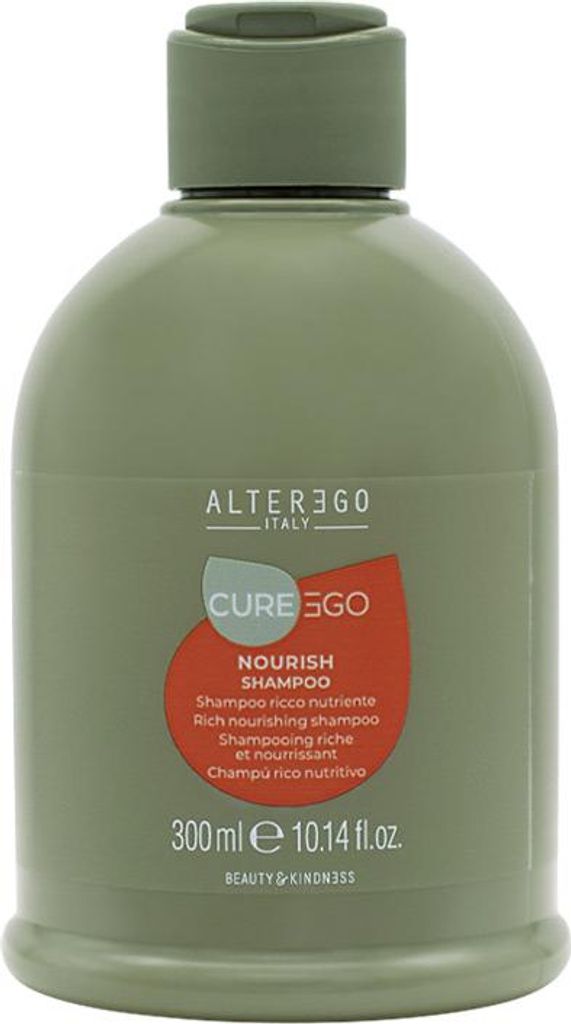 Alterego Curego Nourish Shampoo 300ml - shampoo nutriente Immagine del prodotto 