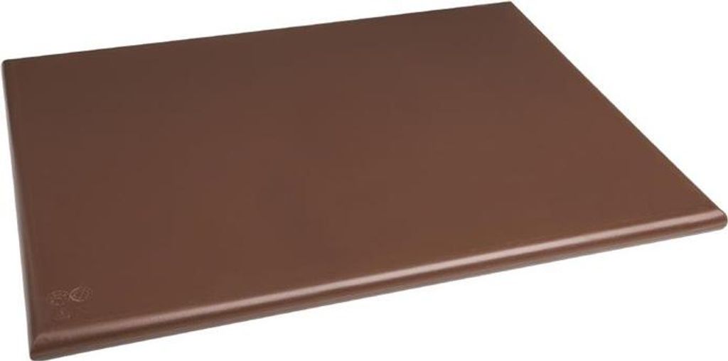 Hygiplas Extra Großes Schneidebrett Mit Hoher Dichte Braun,2,5(H) X 45(B)Cm