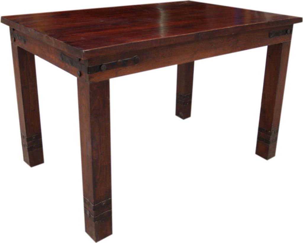 Kleiner Küchentisch R509 - Dunkel, Braun, Holz, 78*120*80 cm, Esstische & Küchentische