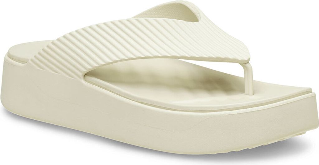 Crocs Getaway Groove Platform Flip-flops Beige EU 39-40 Frau Beige EU 39-40