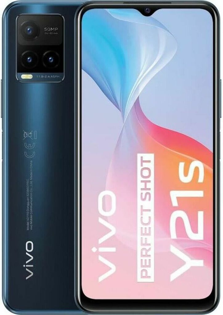 Vivo Y21s blau 128GB Wifi + 4G Produktbild 