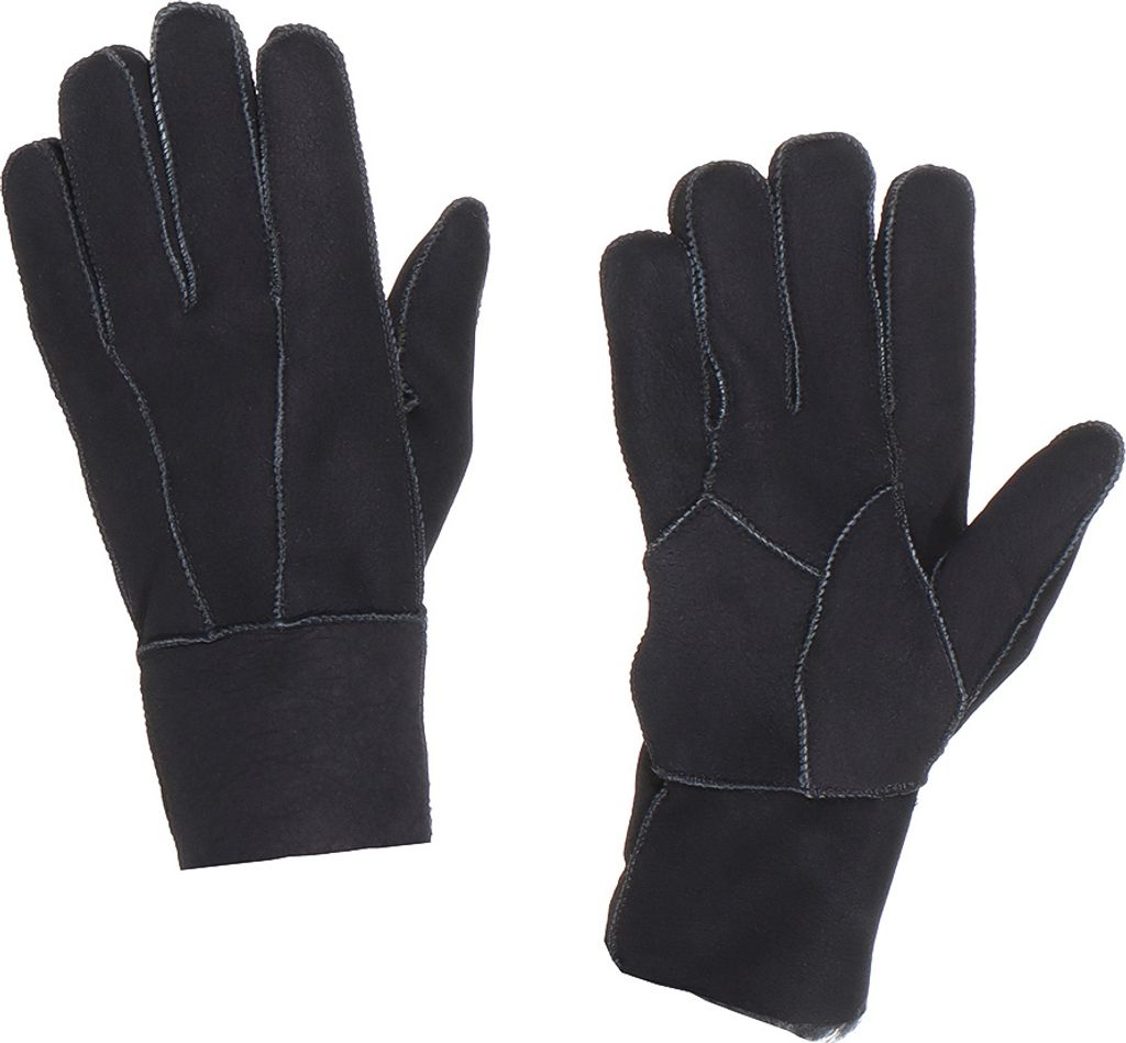 Handschuh in echtem Lammfell für Damen + Herren