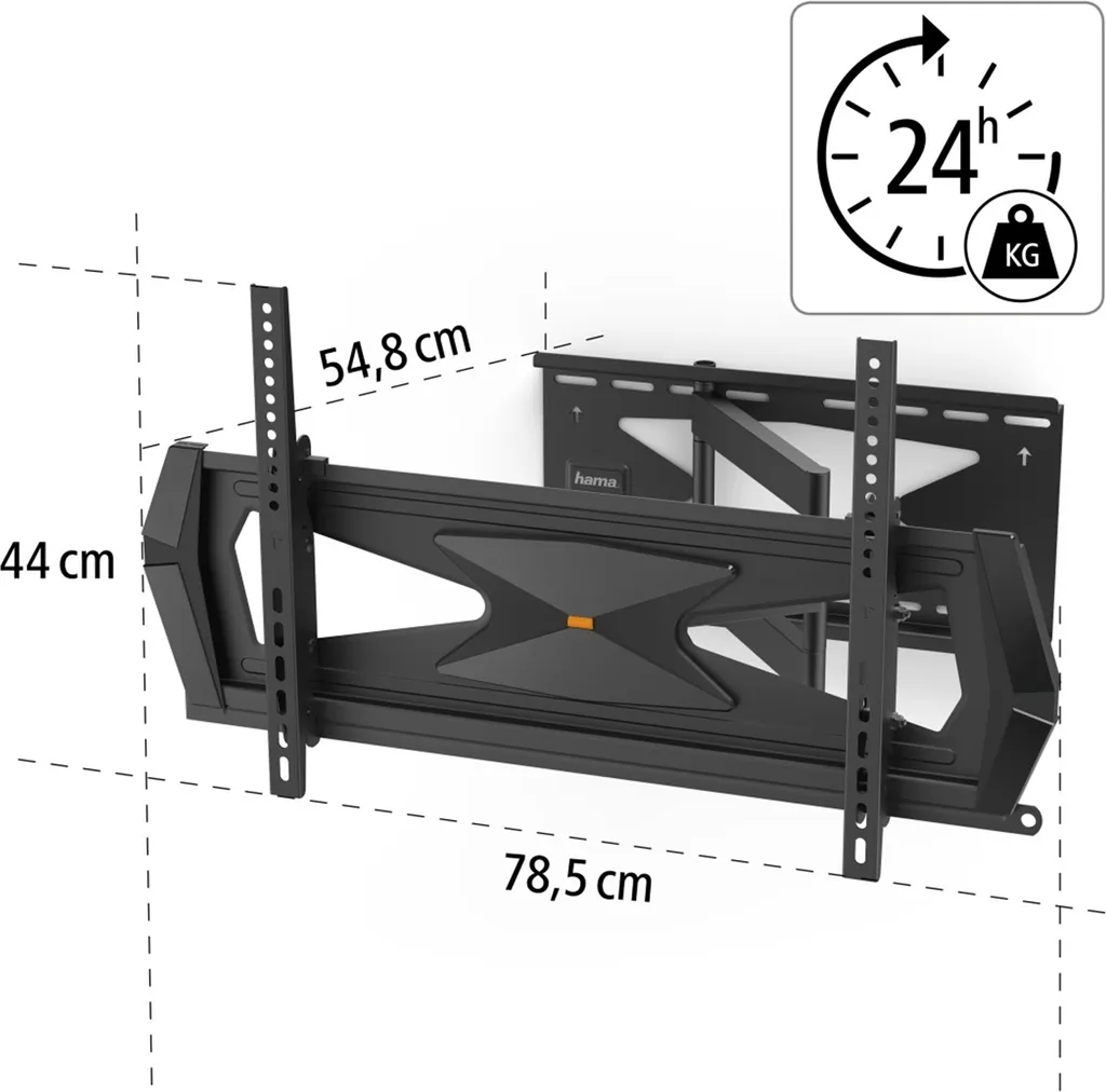 Support TV robuste 80 pouces anti-reflets avec inclinaison réglable - 5