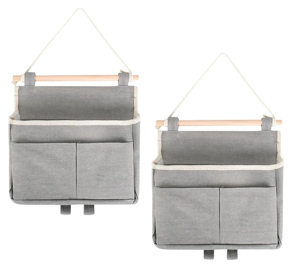 Lot de 2 Rangements Muraux Compartimentés - Organiseurs Grande Capacité